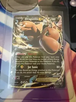 Pokemon TCG Dragonite EX 74/111 XY Furious Fists Ultra Rare Holo NM - Image 3