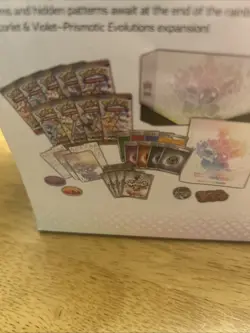 Pokemon TCG Scarlet Violet Prismatic Evolutions Elite Trainer Box ETB New Sealed - Image 5