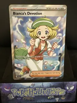 Pokemon Card Biancas Devotion 197/162 Temporal Forces Full Art Ultra Rare NM - Image 1