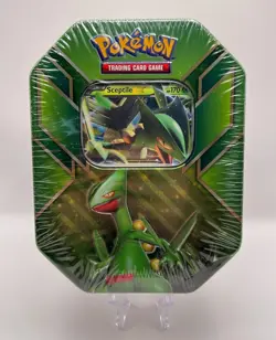 (402947) Pokemon 2015 Sceptile EX Hoenn Power Collectors Tin - Factory Sealed - Image 1