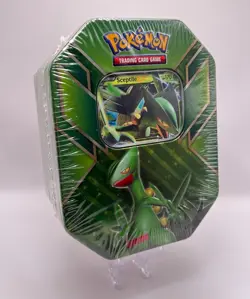 (402947) Pokemon 2015 Sceptile EX Hoenn Power Collectors Tin - Factory Sealed - Image 2