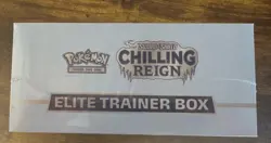 Pokemon 2021 Chilling Reign Ice Rider Calyrex ETB Elite Trainer Box SEALED - Image 2
