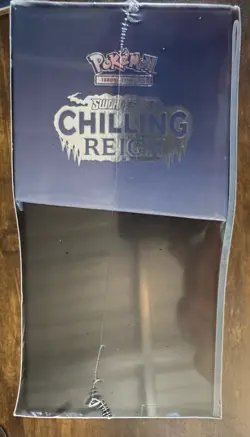 Pokemon 2021 Chilling Reign Ice Rider Calyrex ETB Elite Trainer Box SEALED - Image 4