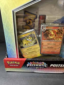 Prismatic Evolutions Poster Collection Sealed Set Of 6 Pokemon Mega Evolutions - Image 2