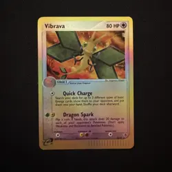 Pokemon 2003 Vibrava 22/97 Ex Dragon Reverse Holo LP 22/97 - Image 1