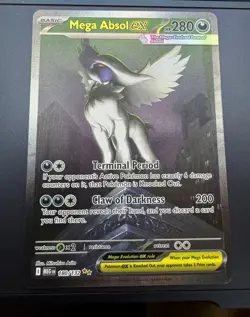 Pokemon TCG : Mega Absol EX 180/132 Special Illustration Rare Mega Evolution - Image 1