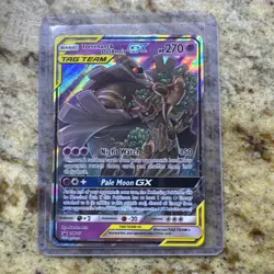 Trevenant & Dusknoir GX SM217 Sun & Moon Black Star Promo Holo Pokemon Card NM! - Image 1