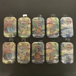 Pokemon TCG: Mini Tin Lot 2019 D22 X 10 New Factory Sealed 20 Packs Total - Image 1