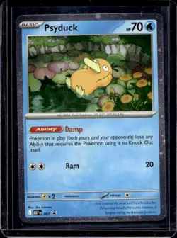 2025 Pokemon ME Black Star Promos MEP EN Psyduck #007 - Image 1