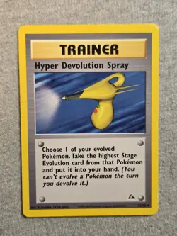 Pokemon Neo Discovery Trainer Hyper Devolution Spray 73/75 - Image 1
