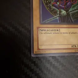 Yugioh Dark Magician Secret Rare FL1-EN002 NM - Image 2