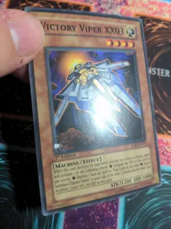 Yu-Gi-Oh! Victory Viper XX03 EOJ-EN011 1st Edition Super Rare LP/MP - Image 3