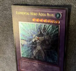 Yu-Gi-Oh! Elemental Hero Aqua Neos Ultimate Rare EURO Vlp/Lp - Image 5