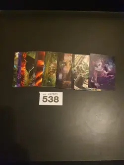Wilds Of Eldraine Magic The Gathering Art Series Bundle. WOE MTG Lot (538) - Image 1
