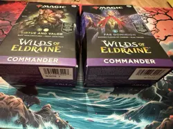 Magic The Gathering SEALED Wilds Of Eldraine Commander Deck Bundle - Image 3
