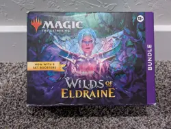 Magic the Gathering Wilds of Eldraine Bundle Box Sealed W 8 Set Boosters MTG - Image 1
