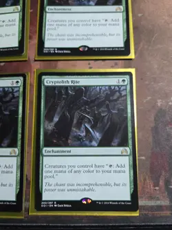 4 Cryptolith Rite Shadows over Innistrad Regular Playset!!!! - Image 4