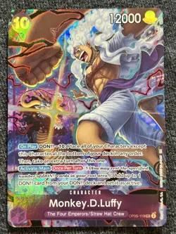 Monkey.D.Luffy (119) (English Version 2nd Anniversary Set) OP05-119 ENGLISH - Image 1