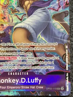 Monkey.D.Luffy (119) (English Version 2nd Anniversary Set) OP05-119 ENGLISH - Image 4