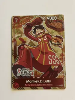 Monkey.D.Luffy (Bandai Card Games Fest 24-25) P-080 One Piece Promotion Cards - Image 1