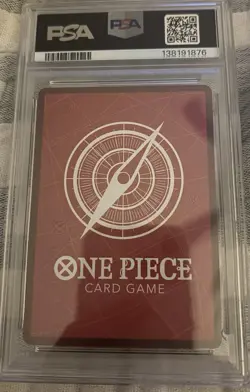 Monkey.D.Luffy ST01-001 Super Pre-Release Foil Leader PSA 9 One Piece CCG - Image 4