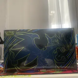 Pokemon TCG Mega Evolutions Mega Charizard X EX Ultra Premium Collection UPC - Image 1
