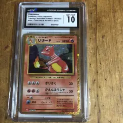 POKEMON 2023 CHARIZARD & HO-OH EX DECK CHARMELEON 002/034 CGC 10 GEM MINT - Image 1