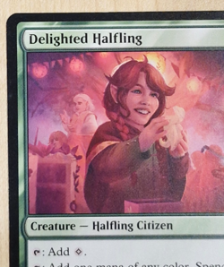 MTG Delighted Halfling Lord of the Rings Magic the Gathering - Image 2