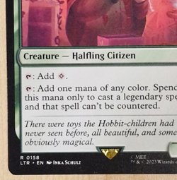 MTG Delighted Halfling Lord of the Rings Magic the Gathering - Image 5