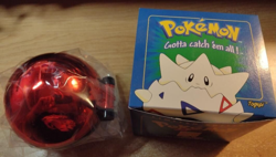 Pokemon 1999 Togepi 23k Gold Plated Trading Card Blue Box Burger King Sealed - Image 1