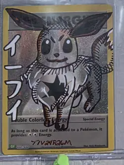Eevee Artist Sketch By Mort Pokemon Card - Image 1