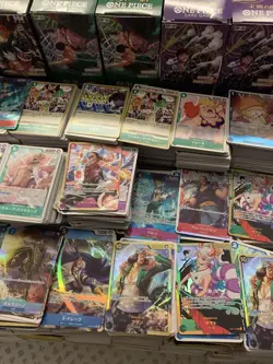 Over 13000pcs One Piece Card Game Retirement Lot Shiny Cards Paralle SR SEC etc - Image 3