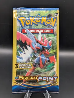 Pokemon TCG XY Breakpoint Mini Booster Pack (1 Pack-3 Cards) - Scizor Art - Image 1