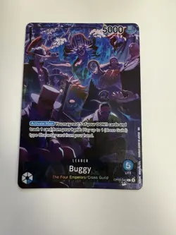Buggy (English Version 2nd Anniversary Set) OP09-042 One Piece Promotion Cards - Image 2