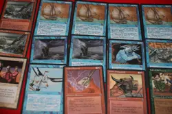 15x homelands minotaur shaman reef pirates playset blue white red magic cards MP - Image 1
