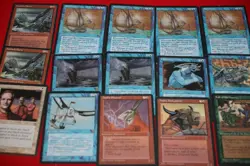 15x homelands minotaur shaman reef pirates playset blue white red magic cards MP - Image 2