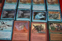 15x homelands minotaur shaman reef pirates playset blue white red magic cards MP - Image 5