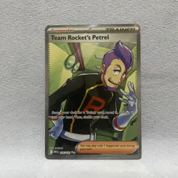 Pokemon TCG Card Team Rocket's Petrel 226/182 Destined Rivals Full Art - NM - Image 1