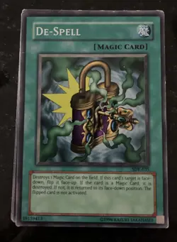 YU-GI-OH Card DE-SPELL - Image 1