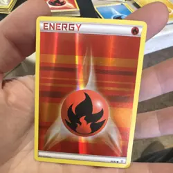 Pokemon Fire Energy Generations Reverse Holo 76/83 Common English TCG Card - Image 1