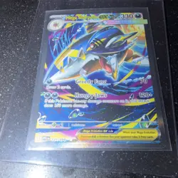 Pokemon Mega Sharpedo EX 127/094 Phantasmal Flames Holo Rare 330 HP - Image 2