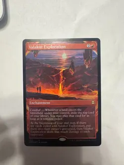 Magic the Gathering Valakut Exploration Foil Enchantment - Image 1