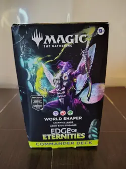 NEW / SEALED / DMG BOX ~ MTG World Shaper ~ Edge of Eternities ~ Commander Deck - Image 1