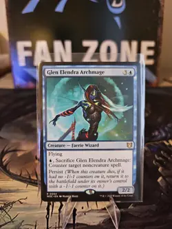 Glen Elendra Archmage Commander: Wilds of Eldraine Regular Rare NM - Image 1
