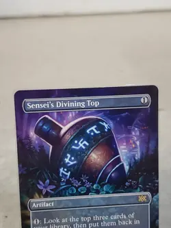 MTG Sensei's Divining Top Double Masters 2022 - NM Borderless Regular - Image 2