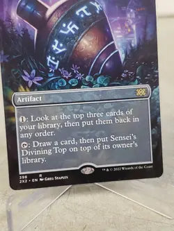 MTG Sensei's Divining Top Double Masters 2022 - NM Borderless Regular - Image 3