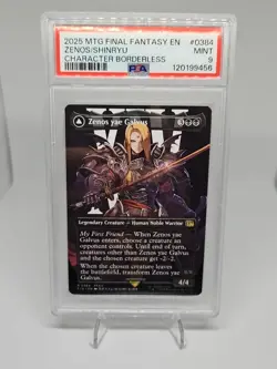 Zenos yae Galvus (Borderless) Final Fantasy Regular PSA 9 - Image 1