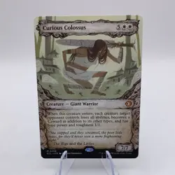 MTG - Curious Colossus (Showcase) - Lorwyn Eclipsed NM/M Condition - Image 1