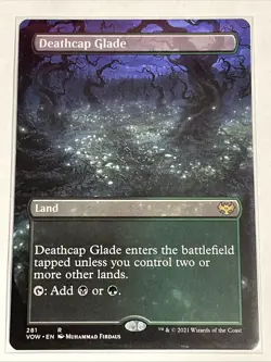 Deathcap Glade (Borderless) Innistrad: Crimson Vow Regular NM - Image 1