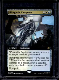 2025 Magic The Gathering Marvel Spider-Man Biorganic Carapace Foil #0269 - Image 1